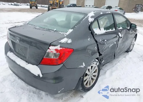 2012 Honda Civic Ex из США, поврежденный, VIN 2HGFB2F81CH519914